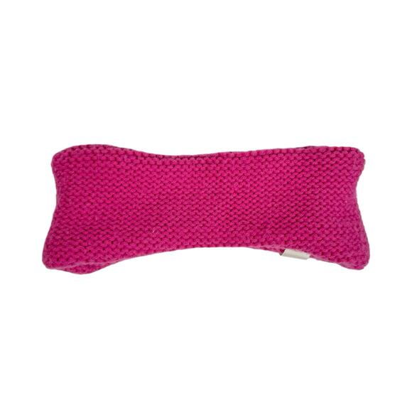 Lululemon Womens Head Band Ear Warmer Pink Black Wool Blend - Picture 3 of 5